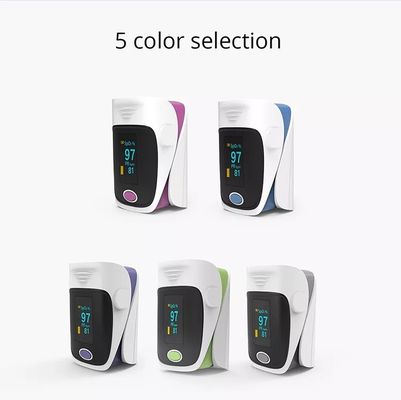 نوک انگشت دیجیتال Oled Spo2 پالس اکسیمتر انگشتی قابل حمل پالس اکسی متر