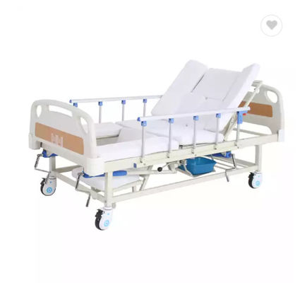 تخت پرستاری چند منظوره Cama De Manual Medical Hospital Care در منزل با توالت