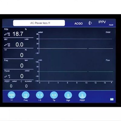 دستگاه بیهوشی صفحه نمایش LCD 10.4 اینچی قابل حمل Maquina De Anestesia