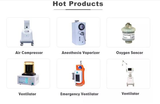 Fresh Air ICU Ventilator Machine سیستم تهویه الکتریکی دستگاه تهویه هوا برای اورژانس ICU