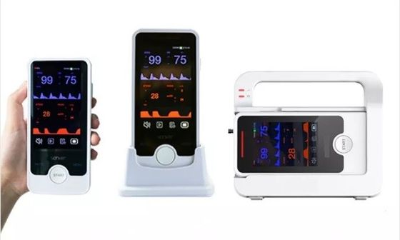 E4 قابل حمل NIBP Vitals مانیتور چند پارامتری بیمار برای بالین بیمارستان
