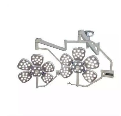 لامپ LED Surgical Flower Shape LED Operation Light Double Dome Shadowless Operating Light
