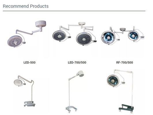 لامپ عملیاتی LED Surgical Light Light Operation Double Dome لامپ عملیاتی بدون سایه