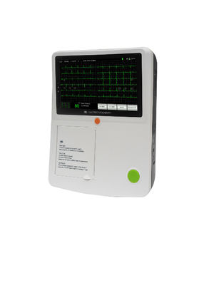 دستگاه ECG هوشمند دیجیتال پزشکی با حافظه بالا الکتروکاردیوگراف 6 کانال ECG