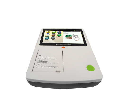 دستگاه ECG هوشمند دیجیتال پزشکی با حافظه بالا الکتروکاردیوگراف 6 کانال ECG