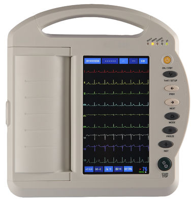 دستگاه الکتروکاردیوگراف 12 لید استاندارد 12 صفحه نمایش لمسی 7 اینچی ECG