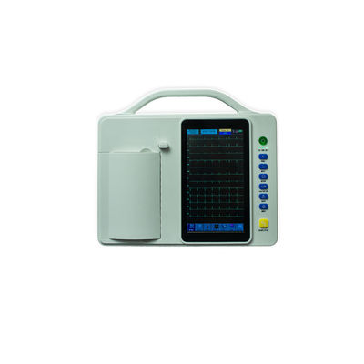 ۶ کانال دستگاه EKG الکتروکاردیوگراف صفحه لمسی